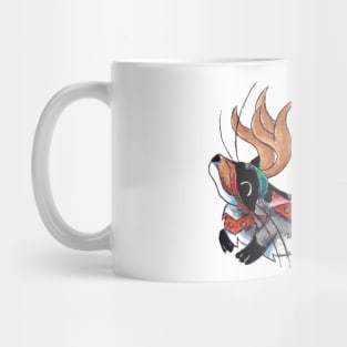 Masked Reindeer Mug